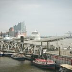 Hafen Hamburg, einer der beiden Abfahrtshäfen im Vergleich